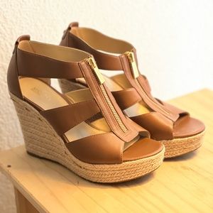 Michael Kors Espadrille Wedge Sandals